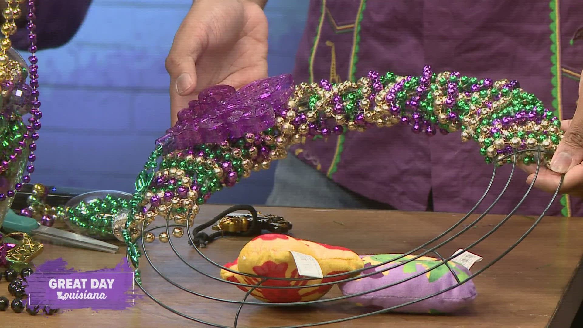 Creating Your Own Mardi Gras Decorations