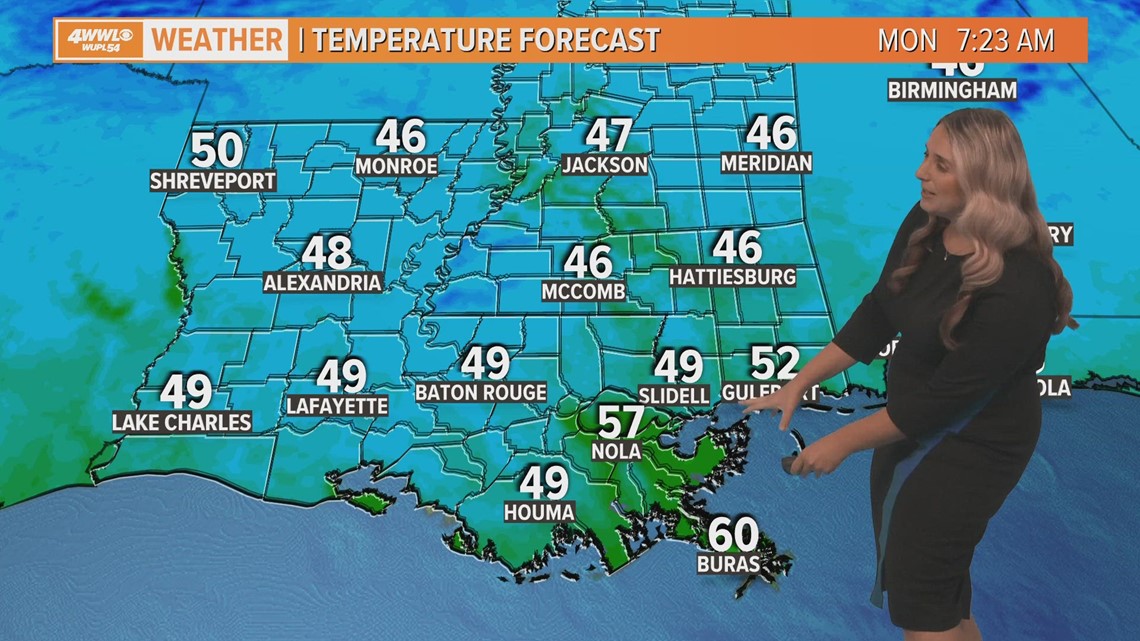 Cooler weather arrives this weekend with plenty of sun