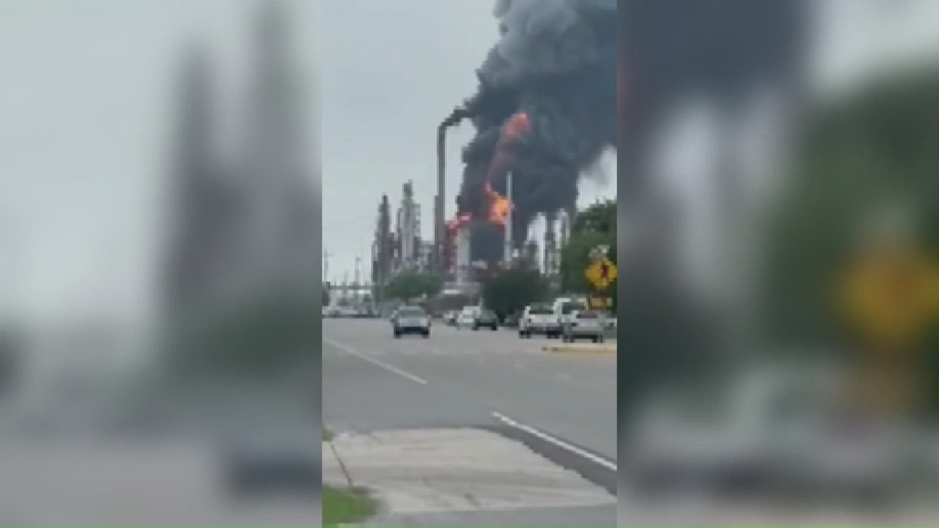 Large Rocks Scattered Chalmette Refinery explosion, fire rocks residents | wwltv.com