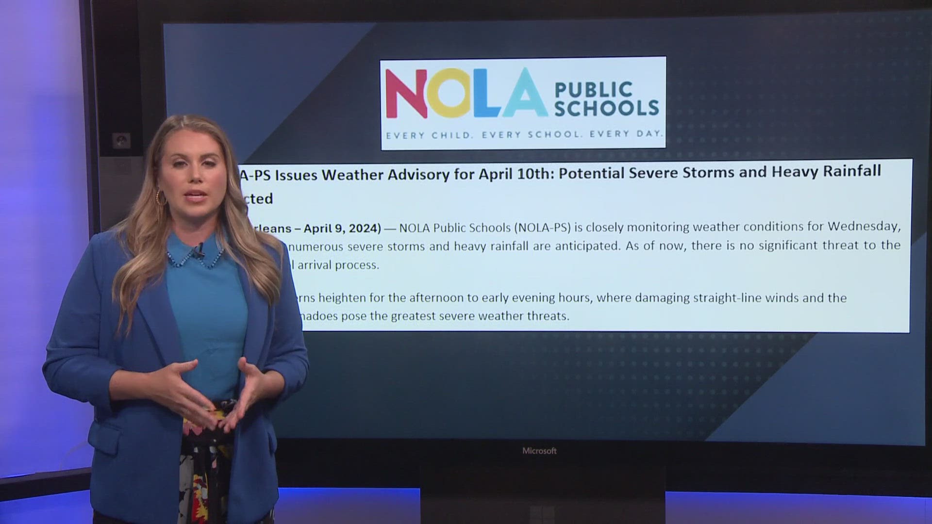 Devin Bartolotta breaks down why explanations from Orleans and Jefferson school systems about why class wasn't cancelled Wednesday, doesn't make sense.