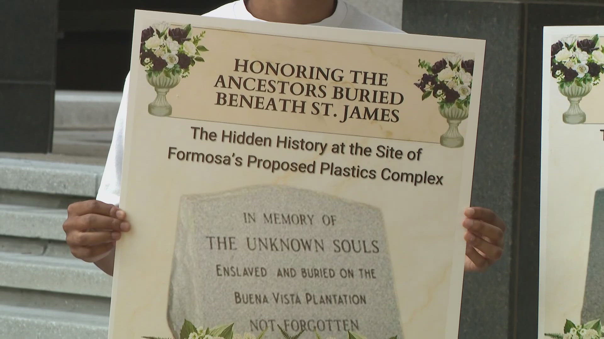 River parish residents sue to protect enslaved persons buried at proposed Formosa Plastics site.