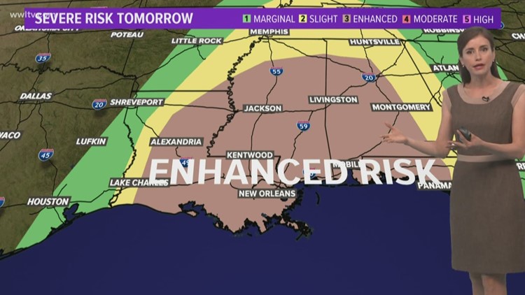 here-is-what-an-enhanced-risk-for-severe-weather-means-wwltv