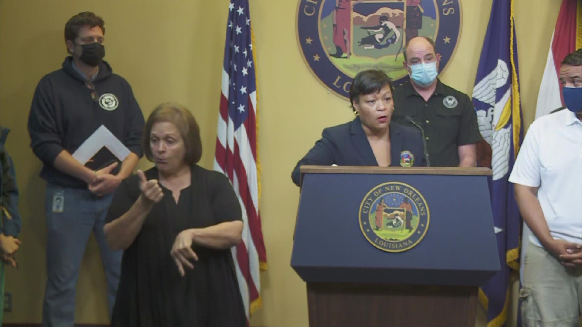 Mayor LaToya Cantrell and Councilwoman Kristin Palmer blast the owners of the senior living residences where hundreds were evacuated and 5 died.