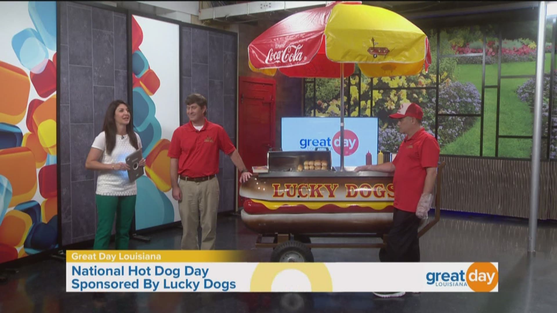 Today is National Hot Dog Day and who better to  join us than Kirk Talbot, owner of the famous Lucky Dogs! He's showing us all sorts of ways to have your hot dog and shares the history behind his 72-year-old company.