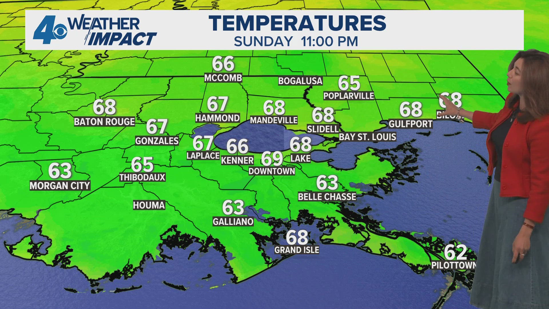 Warm and sunny week ahead | wwltv.com