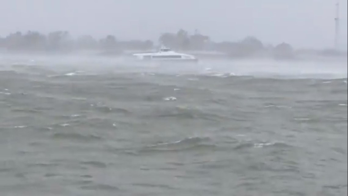 Chalmette ferry, RTA passenger ferry break free as Hurricane Ida hits