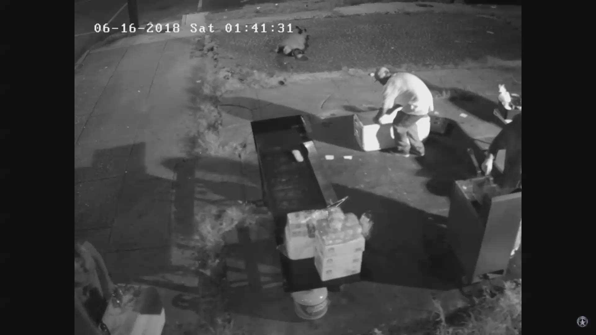 Playing out over just a few seconds, surveillance video from the 1900 block of Orleans in Treme shows an alarming assault.