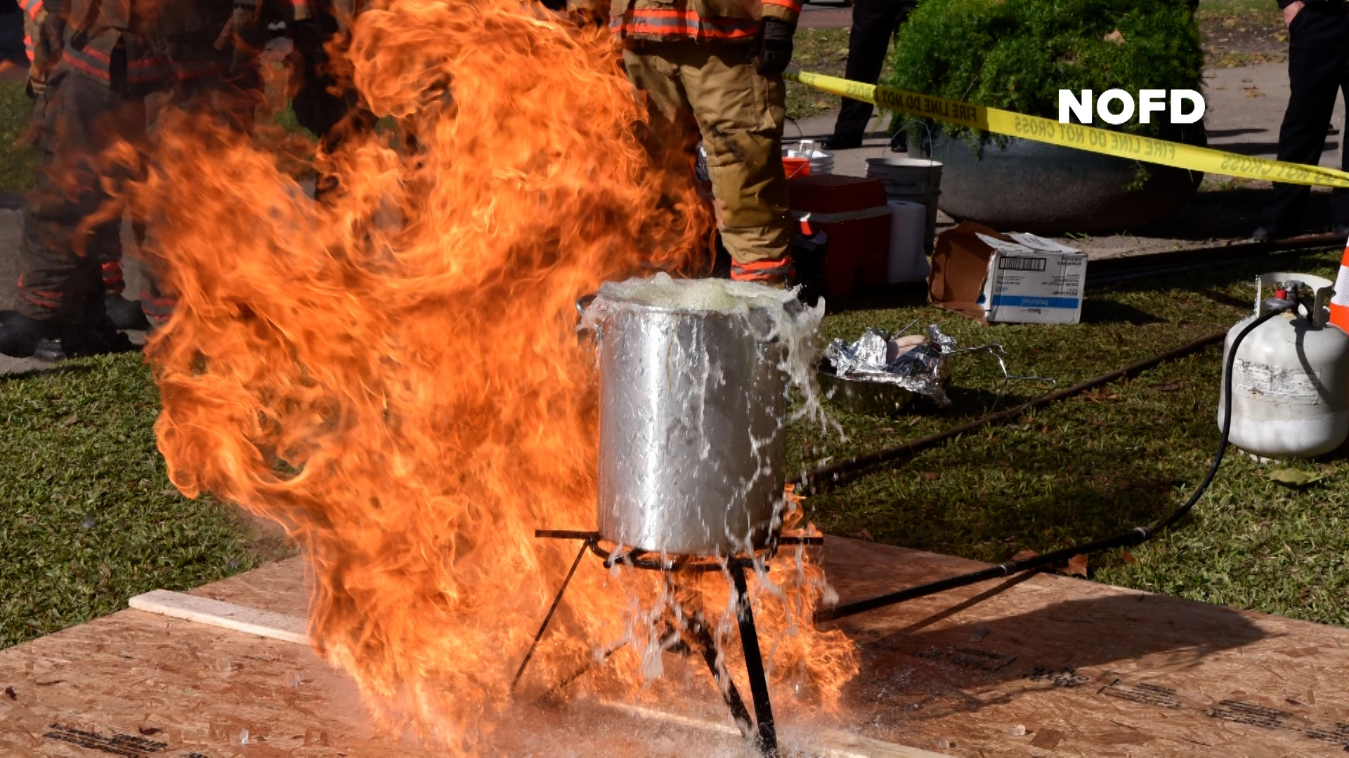 This time of year the fire department gets an increase in calls about cooking and space heater fires. WWL spoke with the NOFD about handling turkey with care.