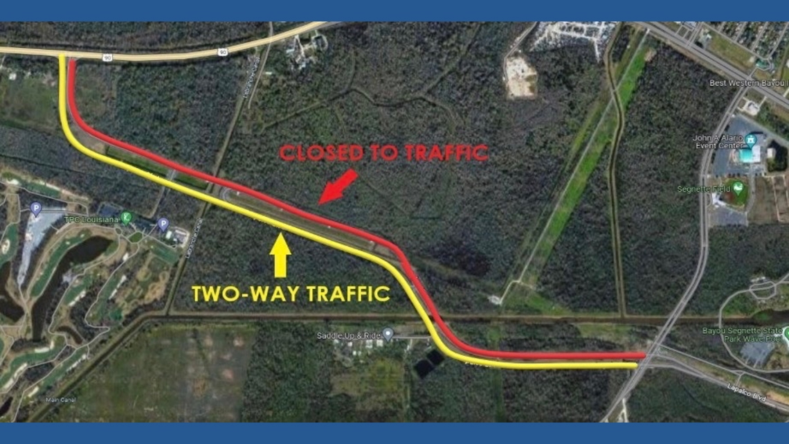 Road closures set for 2026 Zurich Classic starting Sunday in