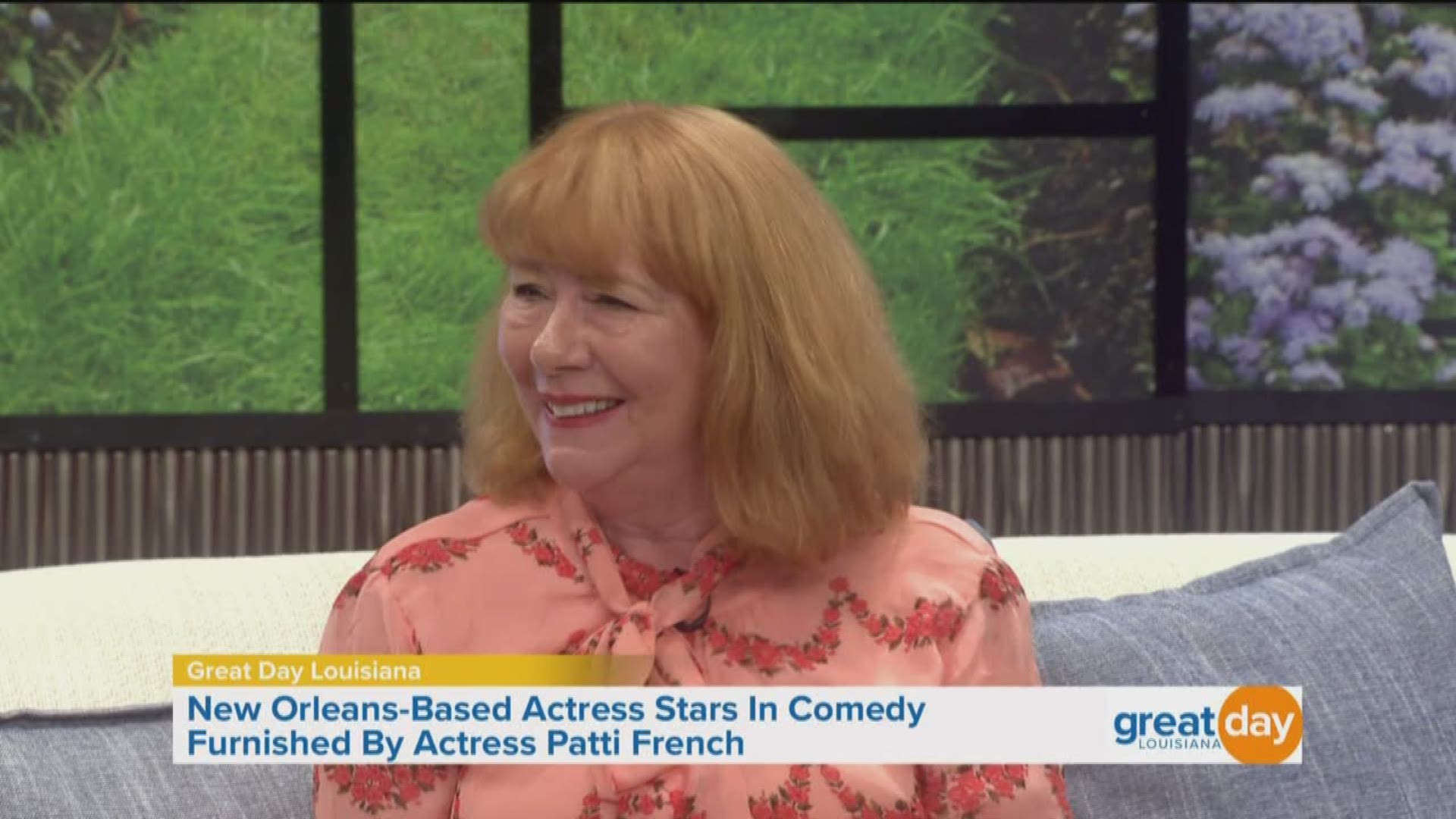 New Orleans-based actress Patti French joins us to talk about her new movie Poms about a group of women in a retirement community who form a cheerleading squad.