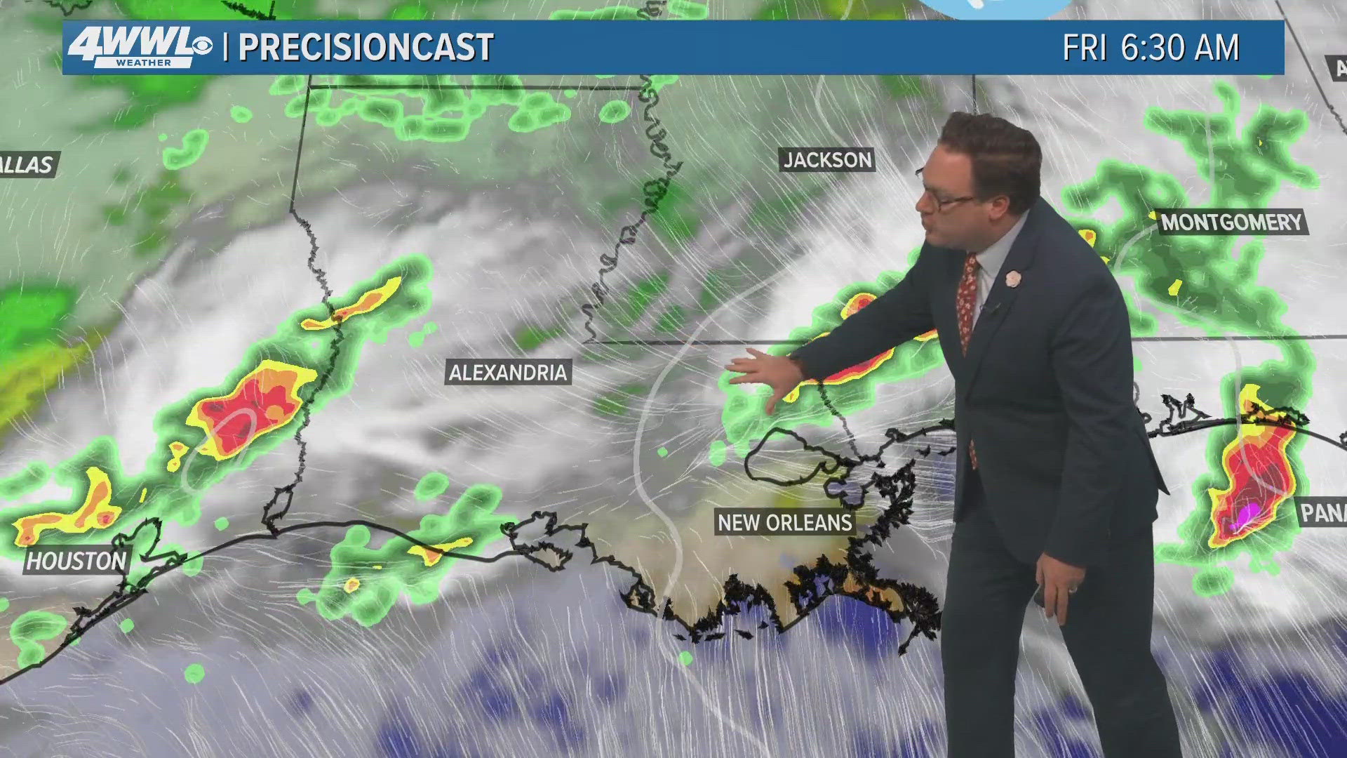 Risk of some severe storms and flooding rain west Thursday and more north on Friday