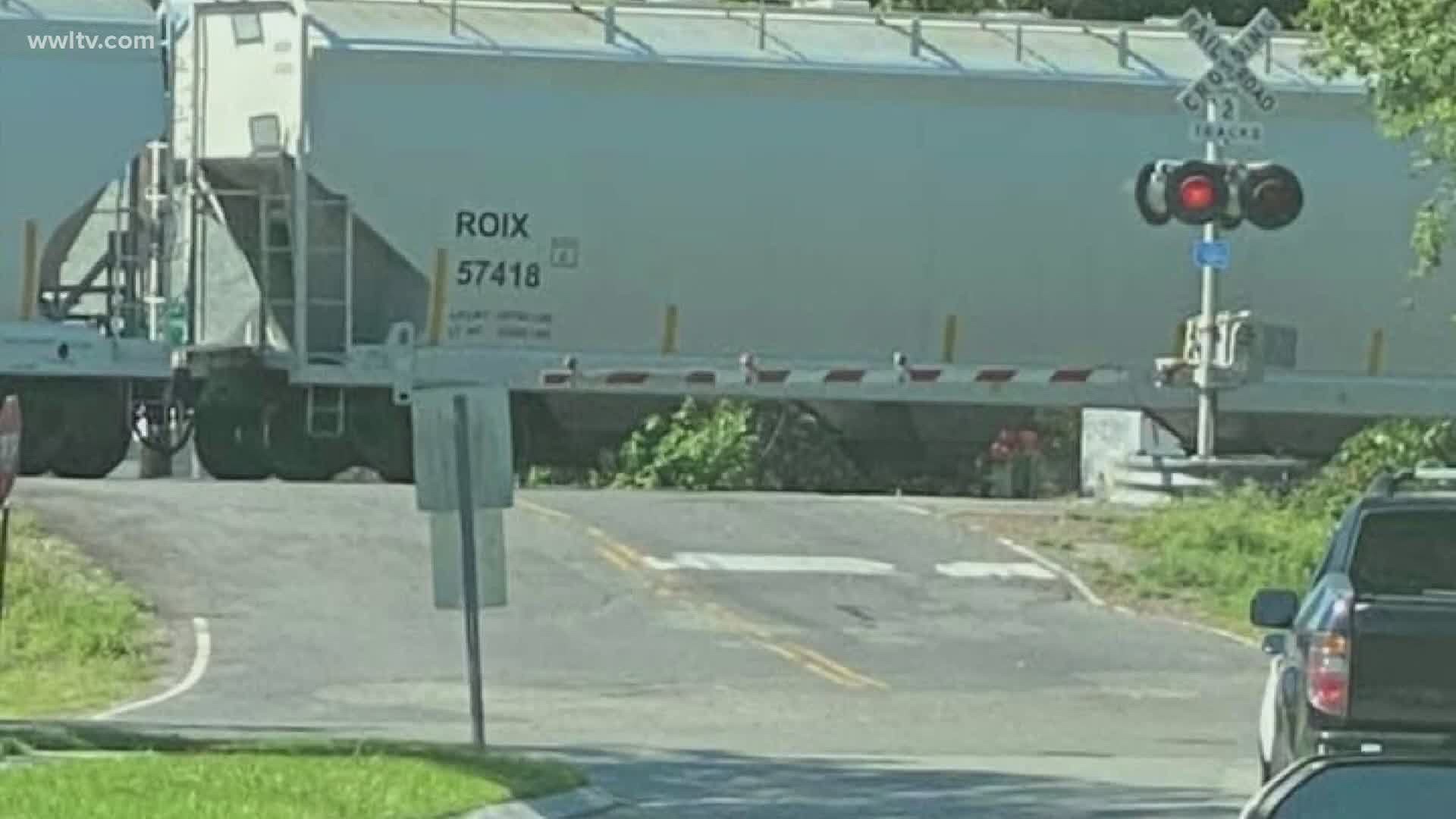 "I've seen ambulances turn around, I've seen firetrucks turn around, I've seen children take their bikes under the train cars and it's not safe."