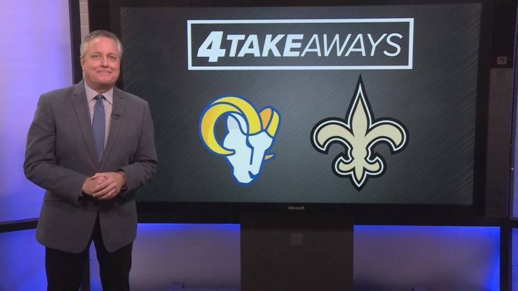 4 Takeaways from Saints win over the Rams