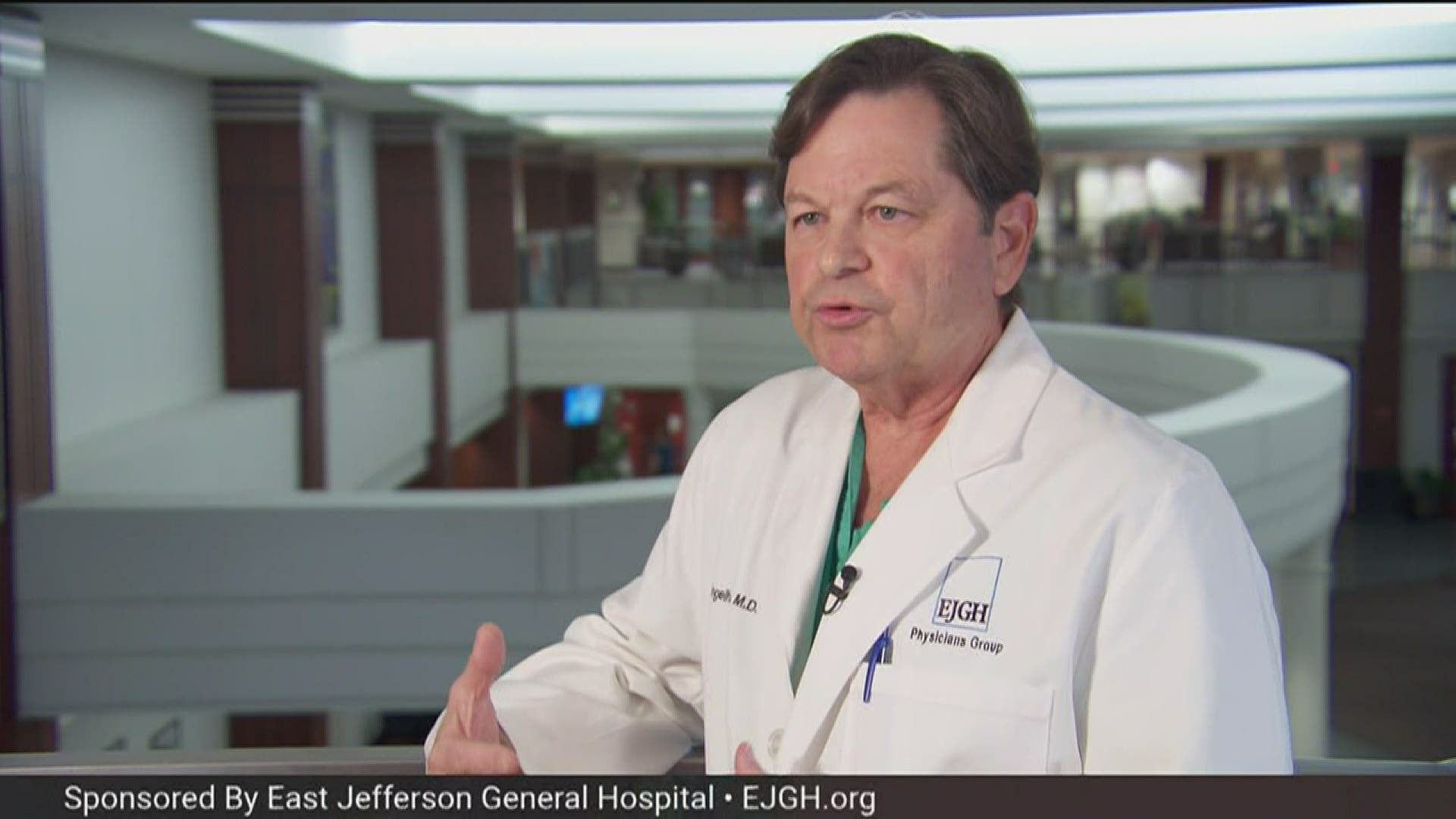 Camille Whitworth visits with Dr. Tod Engelhardt, a CVT surgeon on staff at East Jefferson, and discusses the many advances in minimally invasive cardiac care.