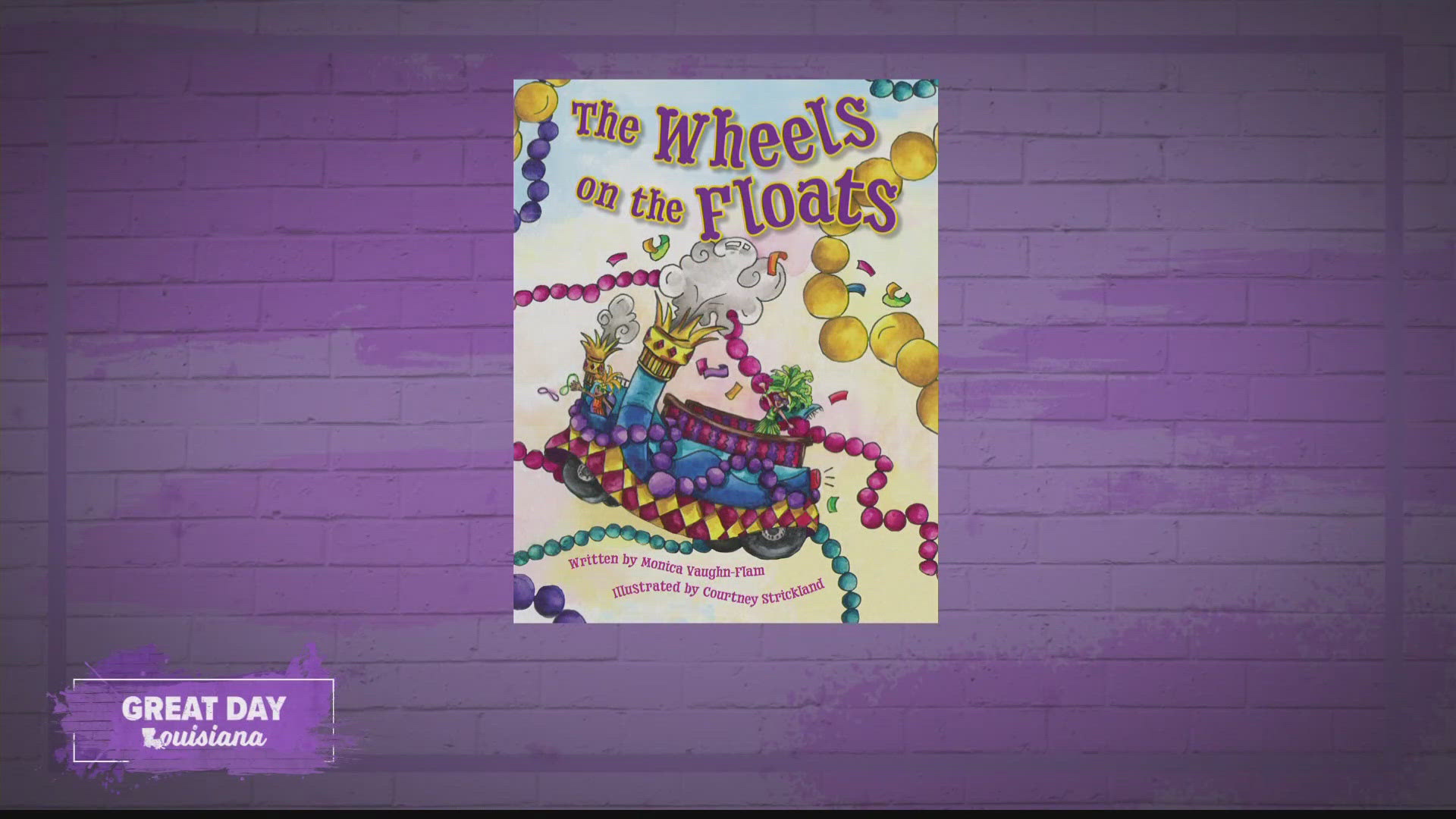 Meet the author of the new children's book, "The Wheels On The Float."