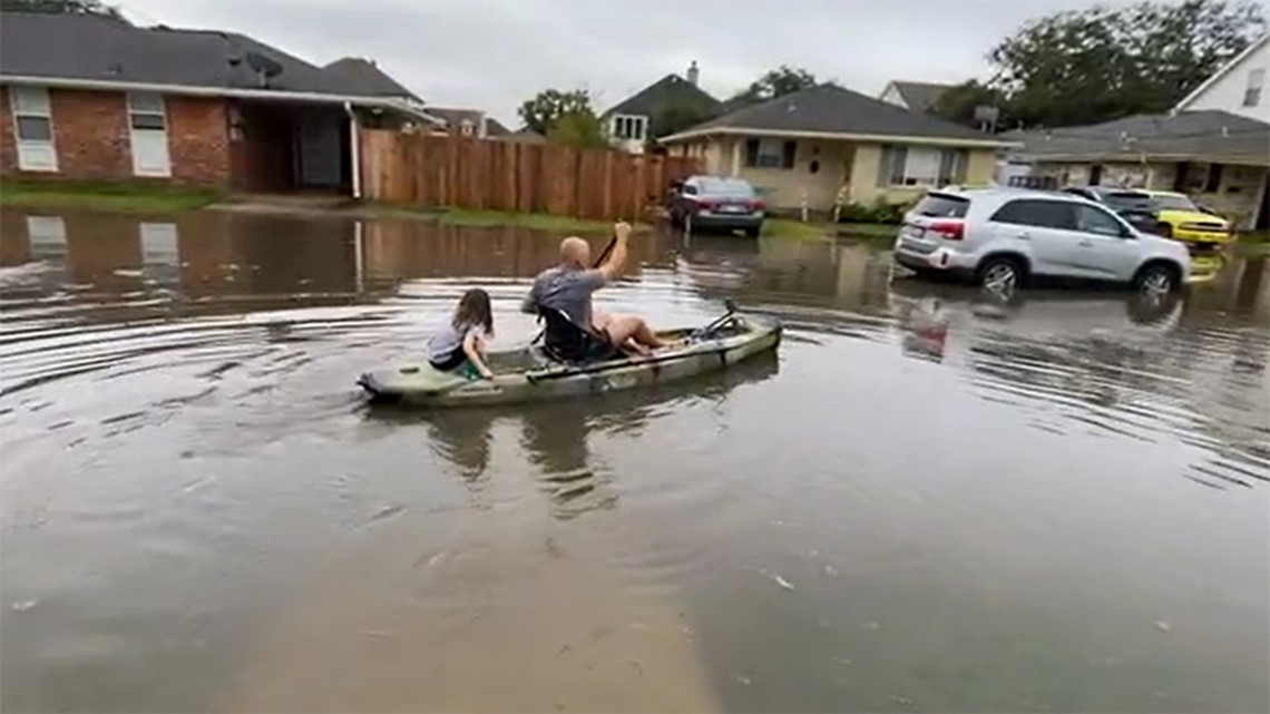 Orleans streets flood from heavy rains, power outage at S&WB turbine - Vimarsana News
