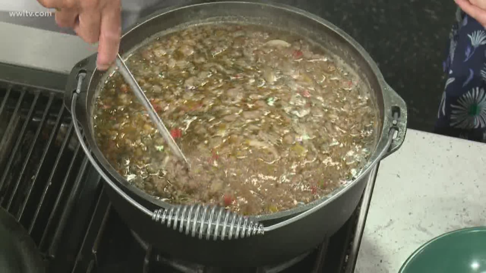 Chef Kevin and Leslie is making a delicious Louisiana favorite this morning, Dirty Rice.