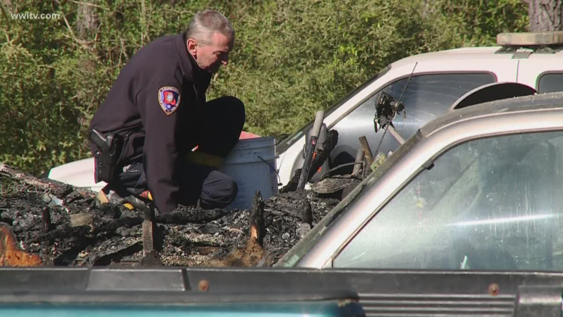 Firefighters arriving at the scene rescued several people but a 10-year-old girl and 6-year-old boy died at the scene.
