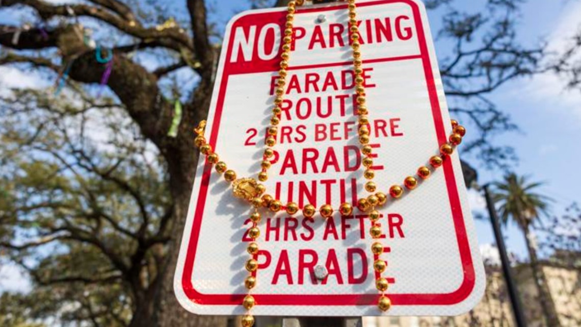 new orleans mardi gras parking