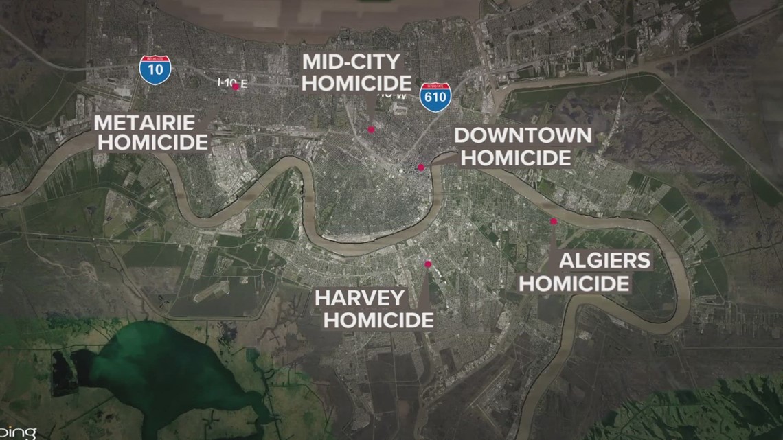 Violent holiday weekend across New Orleans Metro: 5 killed in 3 days - Vimarsana News