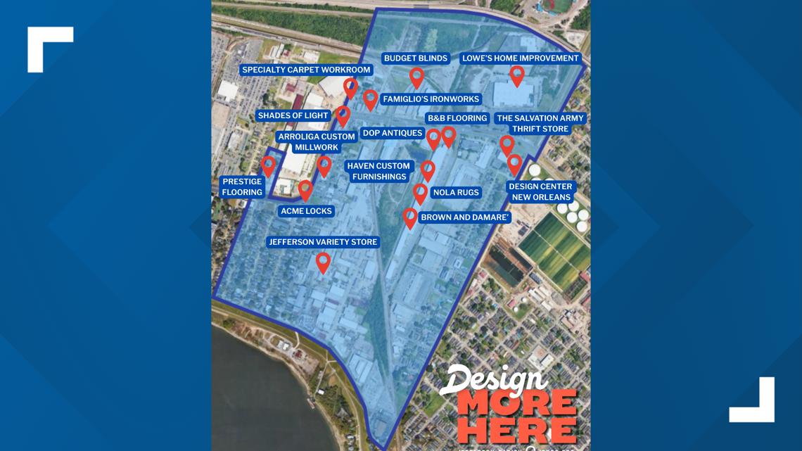 Jefferson Parish creates Design District in Old Jefferson to attract businesses