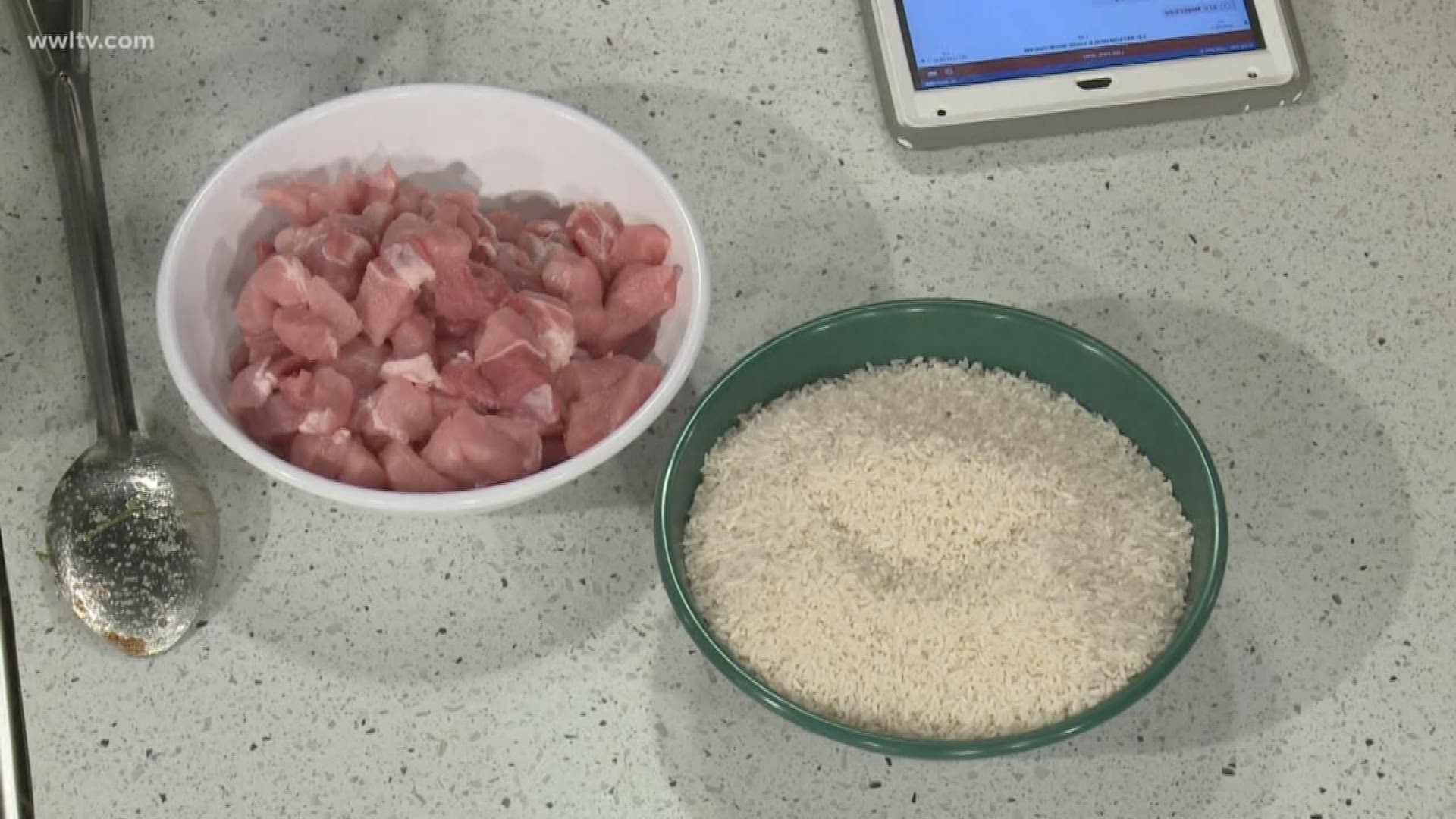 Chef Kevin and Eric makes a New Orleans staple food, Jambalaya.