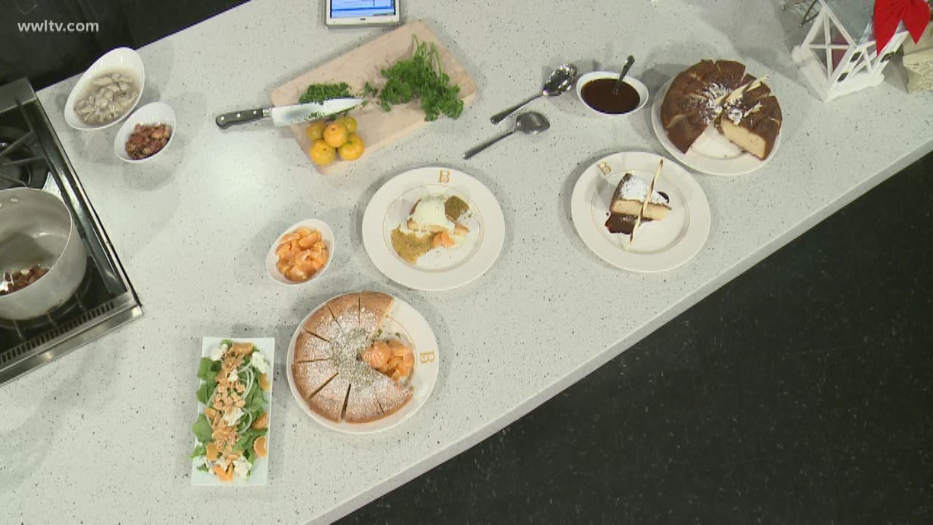Broussard's is added to the long list of restaurants offering the traditional Christmas meal and Chef Jimi Setchim is in giving us a look at the menu.