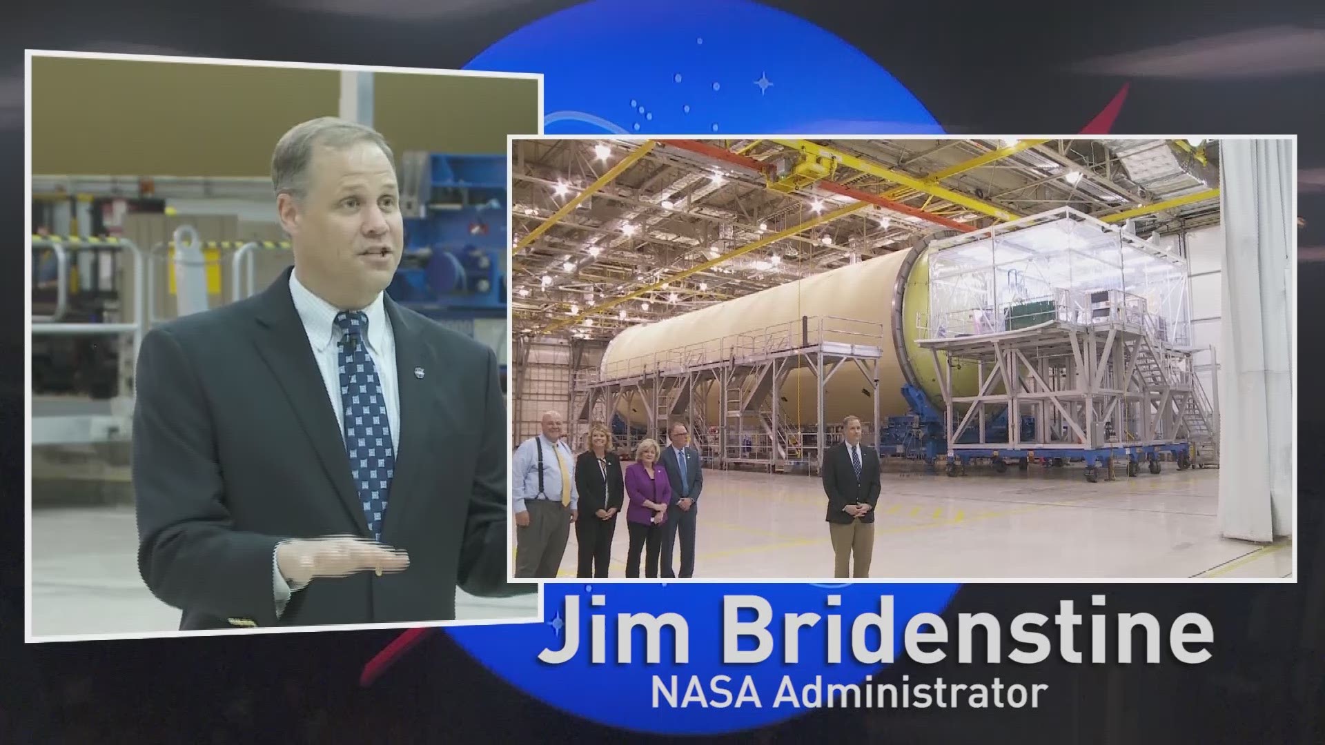 NASA's mission to go back to the moon and then to Mars and beyond flies through New Orleans.