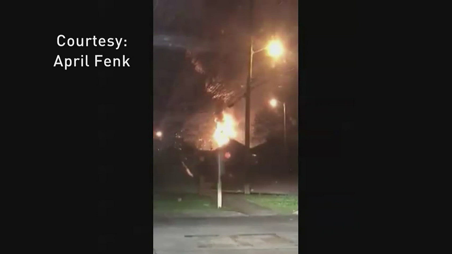 Viewer video of flaring at Chalmette Refinery