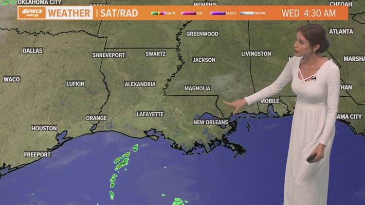 Seasonable midweek weather, cold front Friday