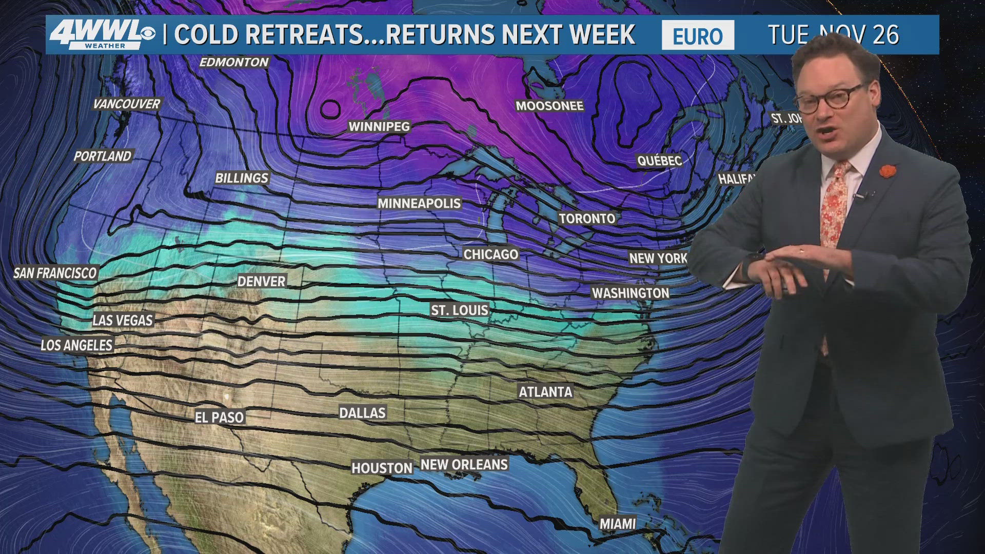 Chief Meteorologist Chris Franklin says we'll see a few more cold mornings before we start warming back up as we approach Thanksgiving