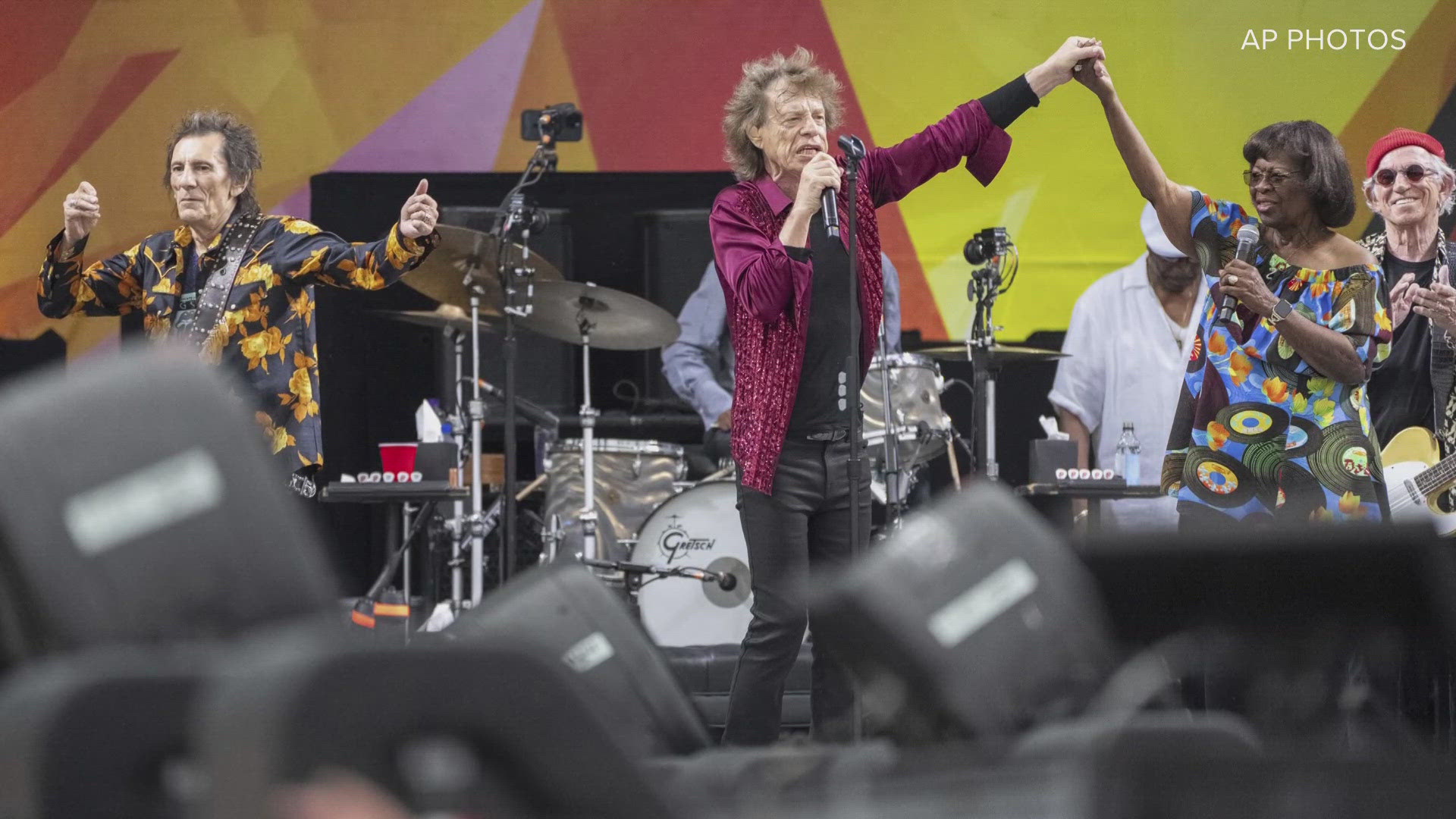 Irma Thomas, New Orleans' soul queen, performed 'Time is On My Side,' with Mick Jagger and the Rolling Stones Thursday at the Jazz Fest.