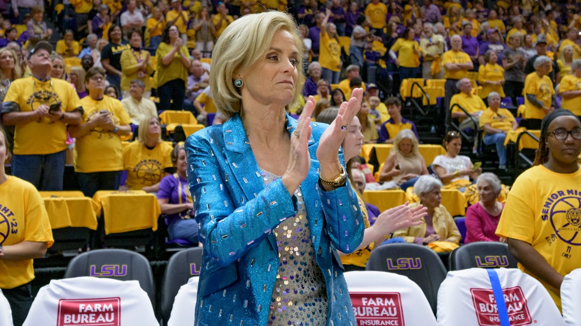 Photos Kim Mulkey's best NCAA Tournament outfits