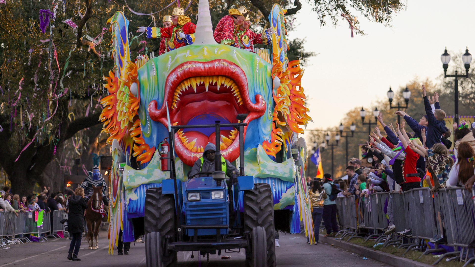 Mardi Gras road restrictions and closures