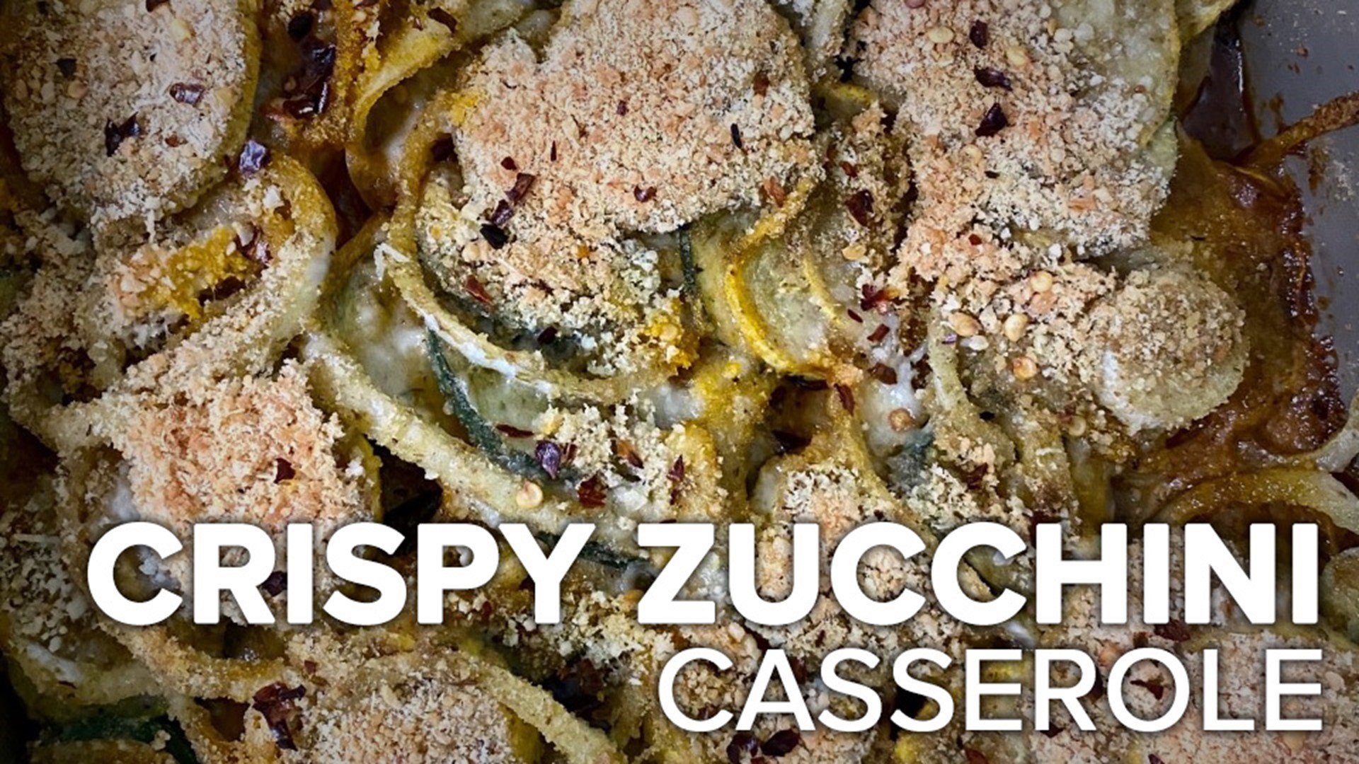 It's almost time for the best zucchini to hit grocery stores! So let's take advantage of that great produce with this crispy zucchini casserole.