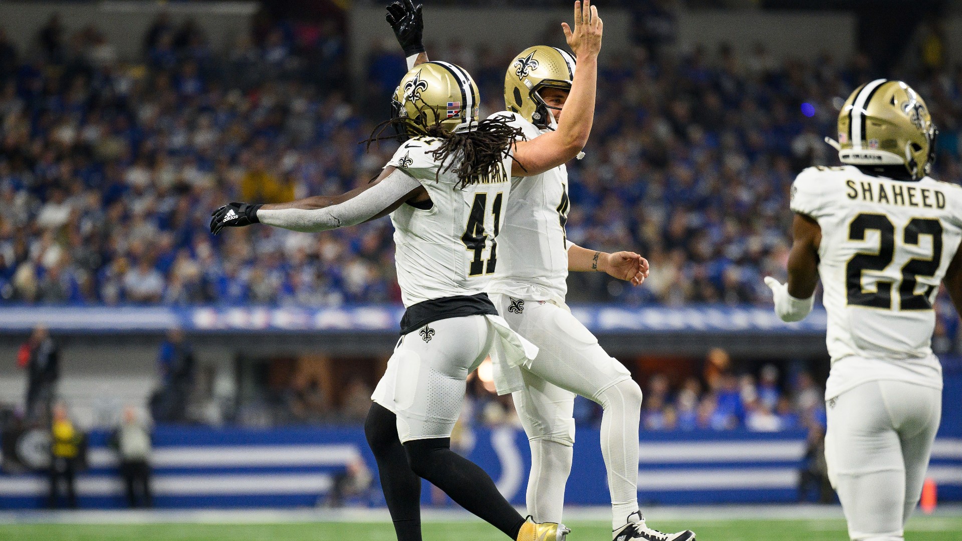 WWL-TV sports director Doug Mouton shares his '4 Takeaways' from the Saints' Week 8 win.