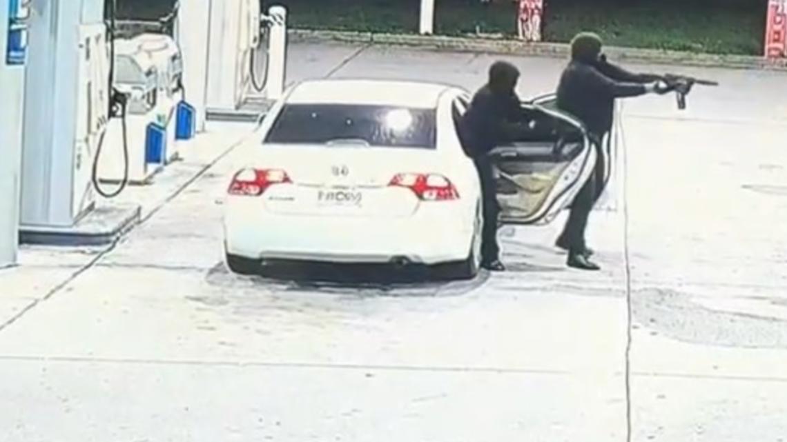 Woman killed in apparent mistaken-target shooting at Hammond gas station