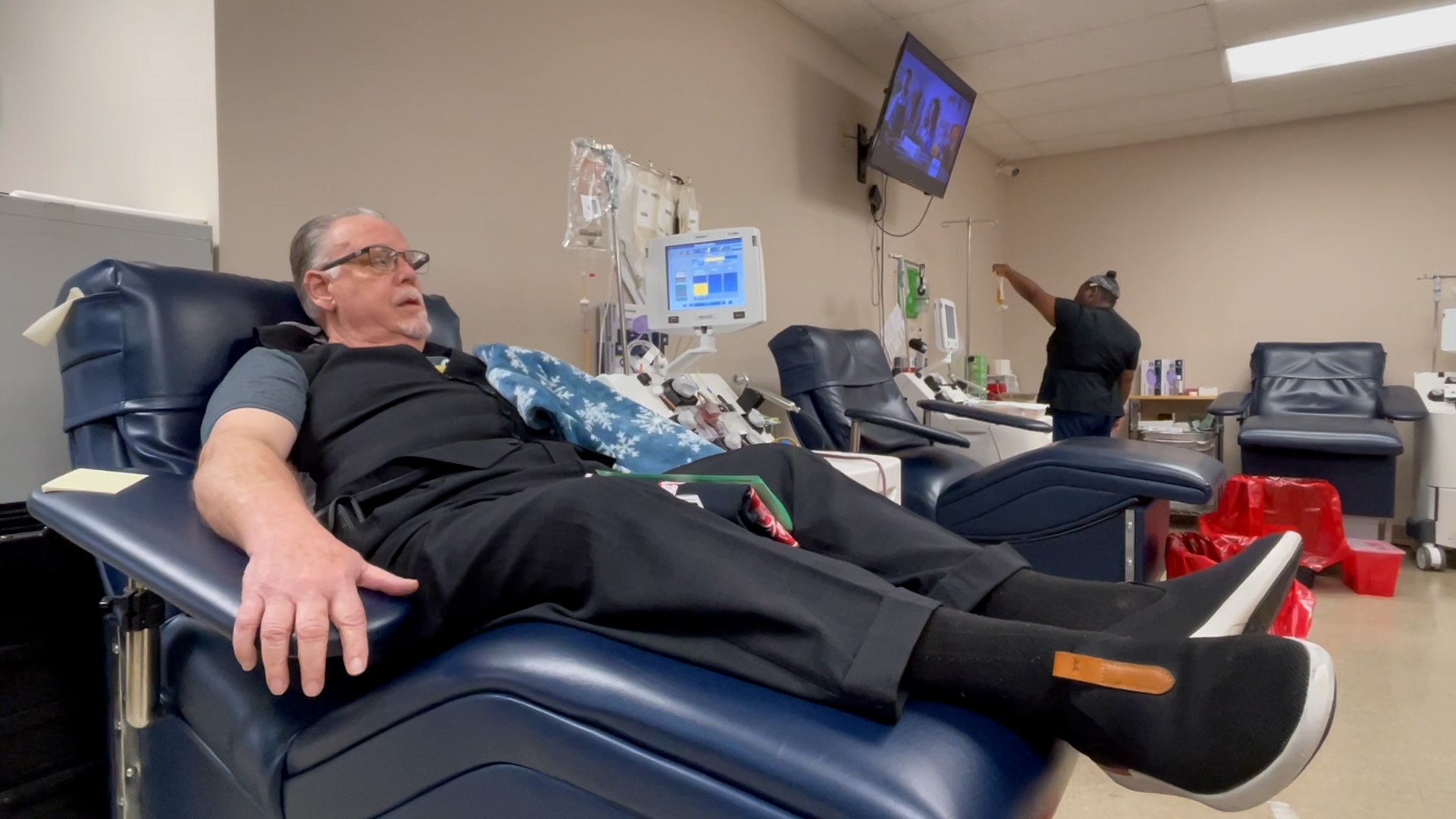 The Blood Center says new donors are desperately needed to help replenish dwindling reserves.