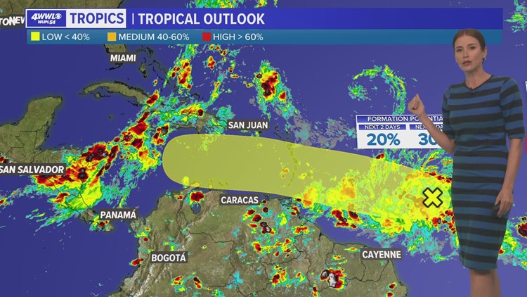 Sunday evening tropical update: 2 Systems in the Atlantic could develop