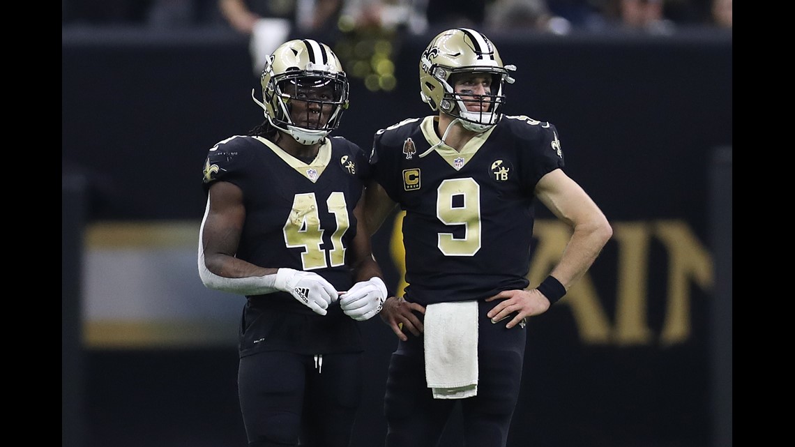 New Orleans Saints fans don't hold back when leaving Superdome after NFC  loss