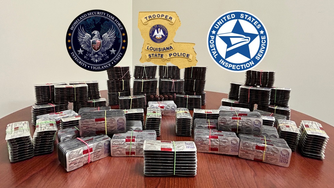 Metairie man imported large quantities of illegal muscle relaxer, threw units out window during raid, LSP says