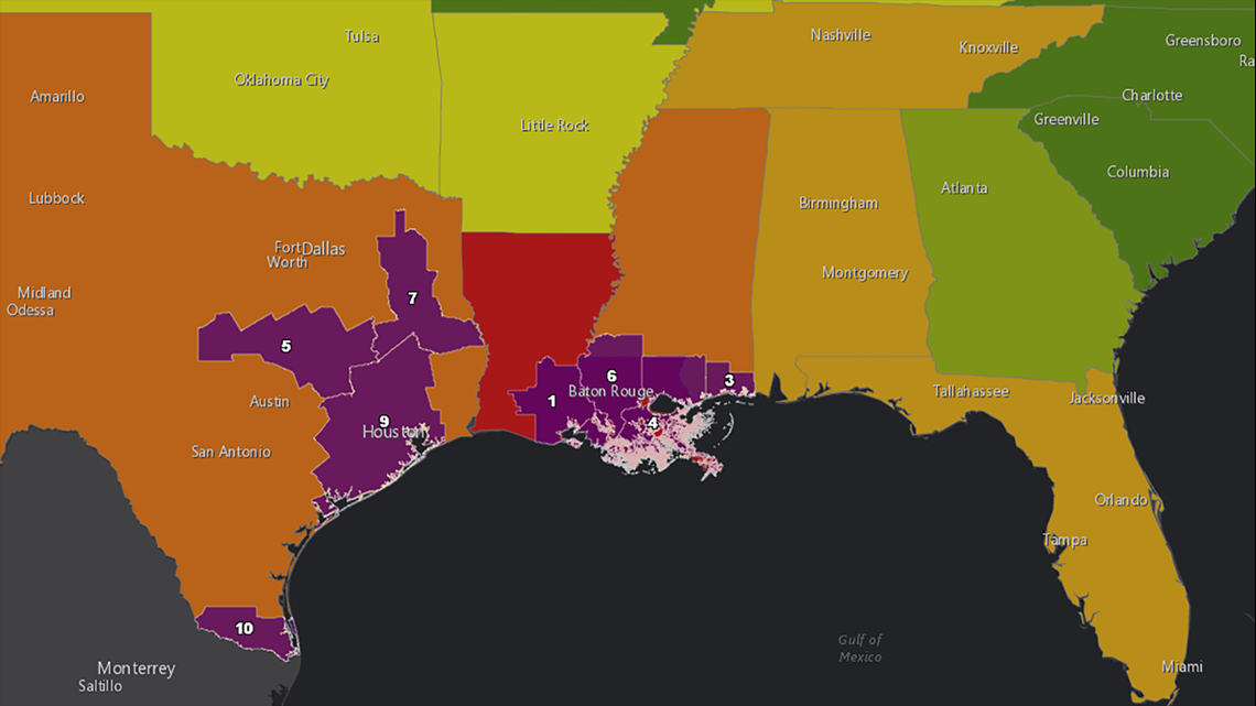 Survey Louisiana among the worst areas in US for flu activity