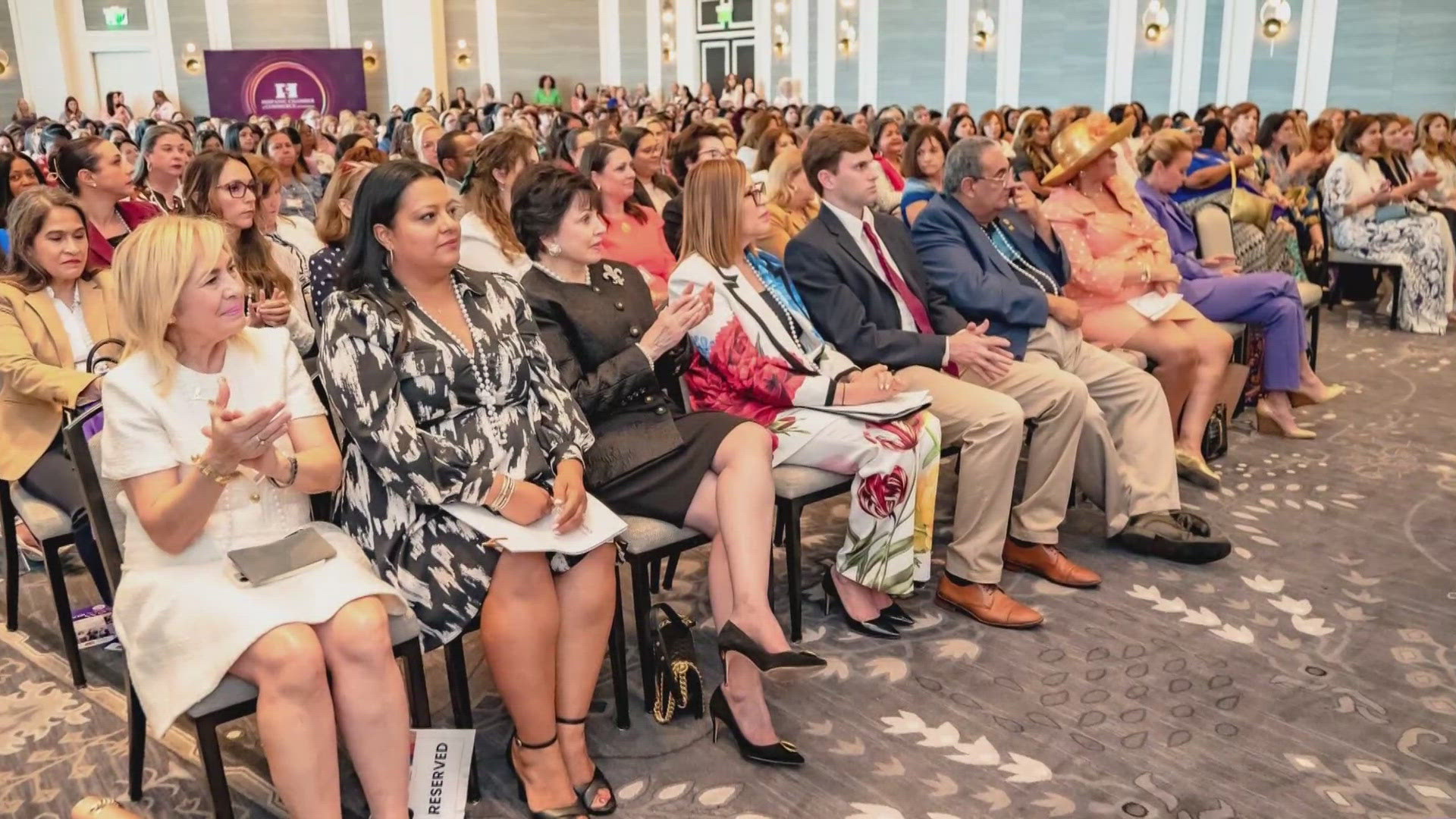 Mayra E. Pineda, President/CEO of the Hispanic Chamber of Commerce of Louisiana says the event features inspiring speakers, panels, and networking opportunities.