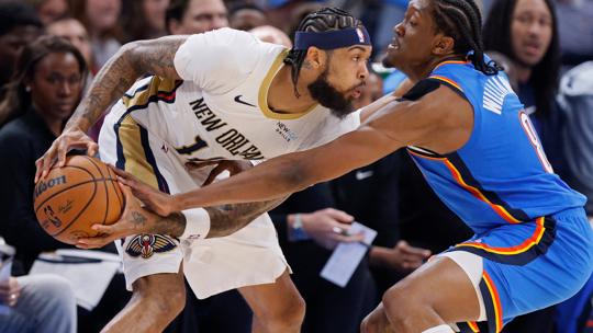 New Orleans Pelicans Lose To Oklahoma Thunder | Wwltv.com