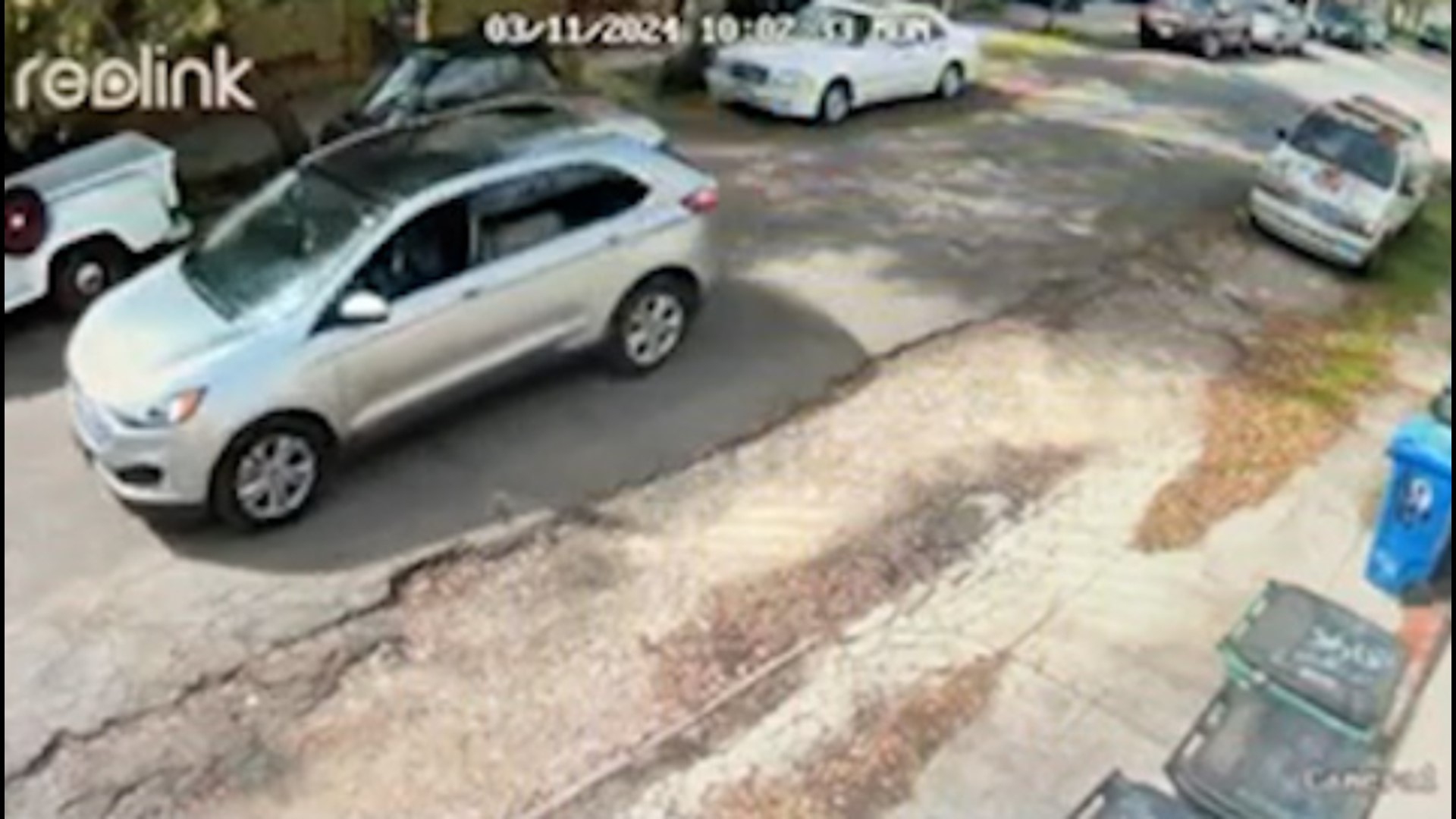 WWL Louisiana obtains security camera footage of a Ford SUV prior to striking and killing a woman in a fatal crash. NOPD is investigating the incident as a homicide.