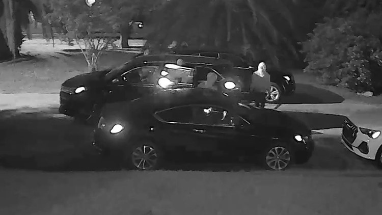 Car Burglars Caught On Camera Smashing Windows In Lakeview 4534