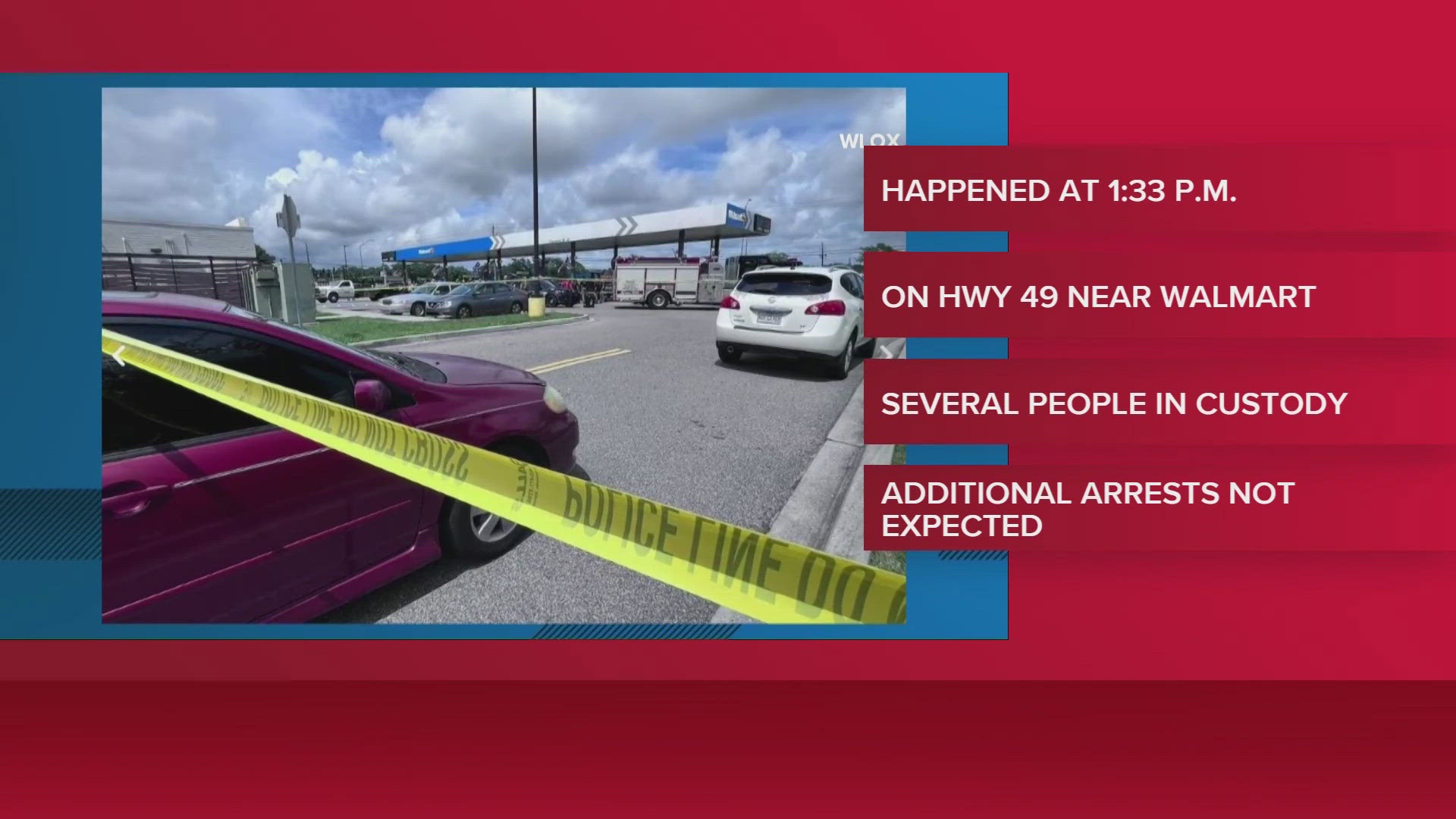 2 killed, several detained after shooting at Gulfport Walmart gas ...