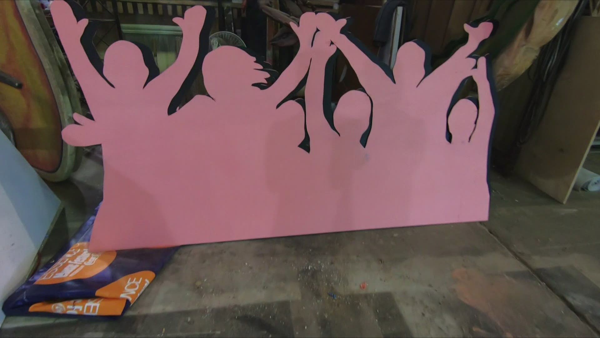Coco Darrow thought her art studio might close but then the Krewe of House Floats happened.