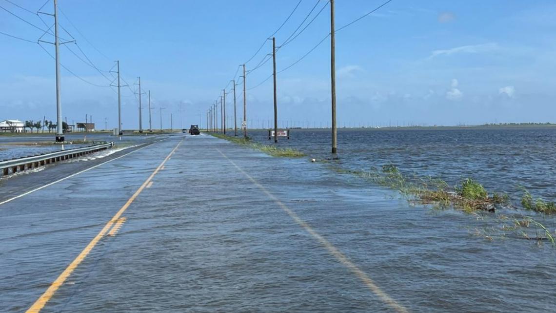 Coastal flooding in Grand Isle | wwltv.com