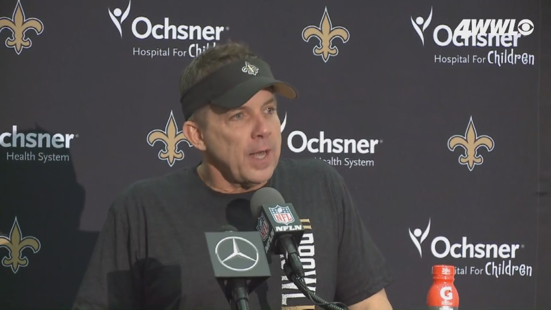 "Getting the defensive stop to force a field goal was big," Sean Payton said.